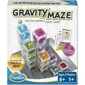 ThinkFun Gravity Maze Falling Marble Logic Game Challenging STEM Ages 8-12 NWT